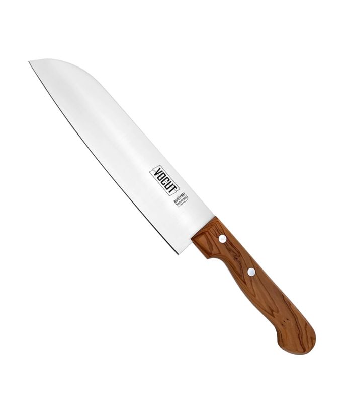 VOCUT Santokumesser 20 cm Solingen, Olivenholzgriff
