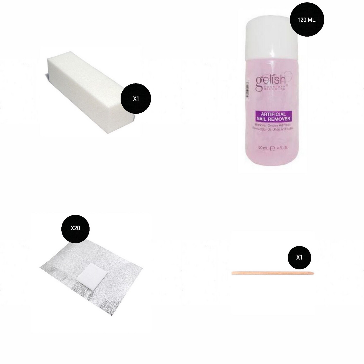 Gelish removal kit