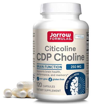 Jarrow Formulas Citicoline CDP Choline 250mg (60 capsules)