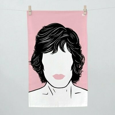 Mick Jagger Tea Towel