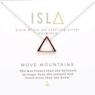 Necklace - Move Mountains - Rose Gold