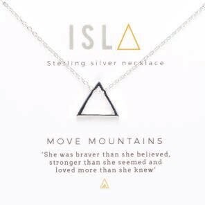 Necklace - Move Mountains - Silver