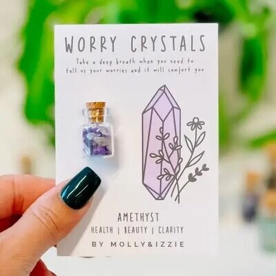 Worry Crystal - Amethyst