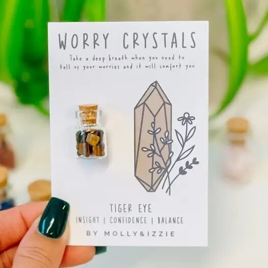 Worry Crystal - Tiger Eye