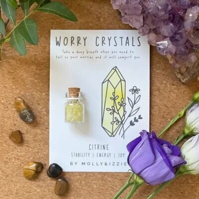 Worry Crystal - Citrine