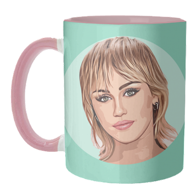 "Mullet Hairstyle" by Dolly Wolfe - Mug