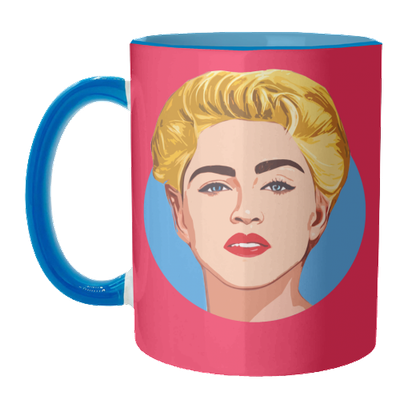 "Madonna" by Dolly Wolfe - Mug