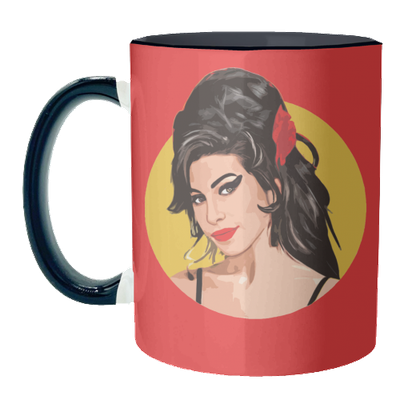 "Red Amy" by Dolly Wolfe - Mug
