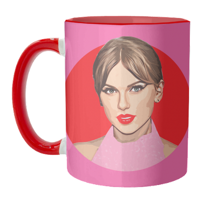 "Red Lips" by Dolly Wolfe - Mug