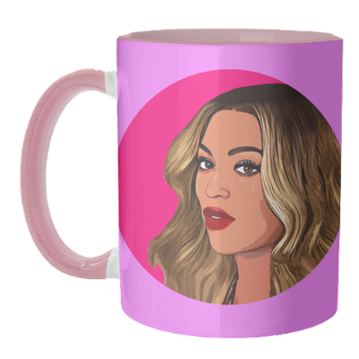 "The Queen B" by Dolly Wolfe - Mug