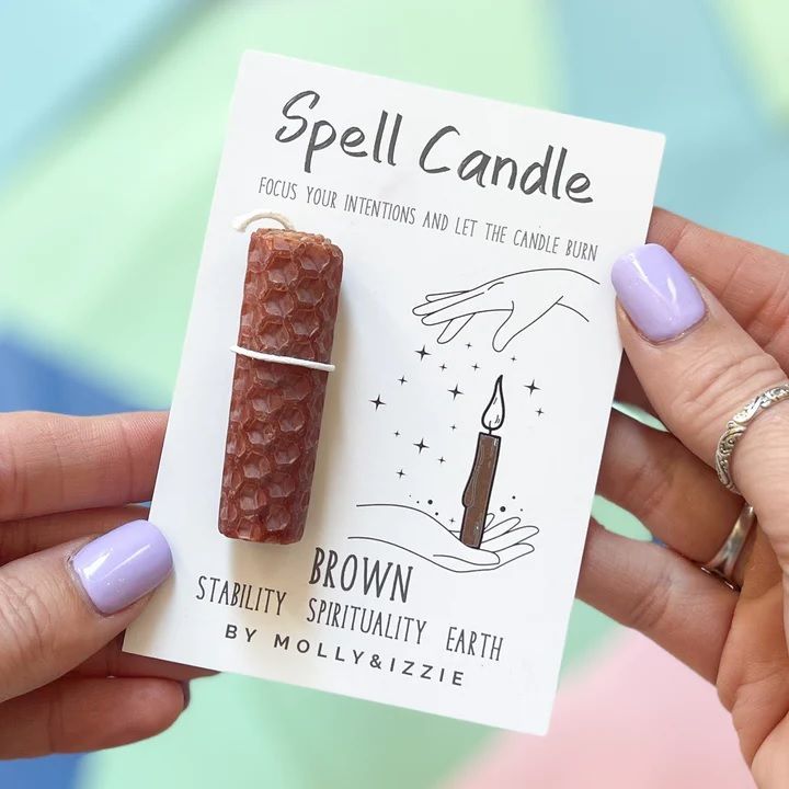 Spell Candle - Brown