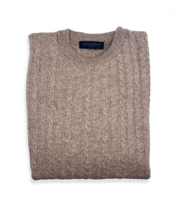 Stewart Christie Fawn Fine Knit Cable