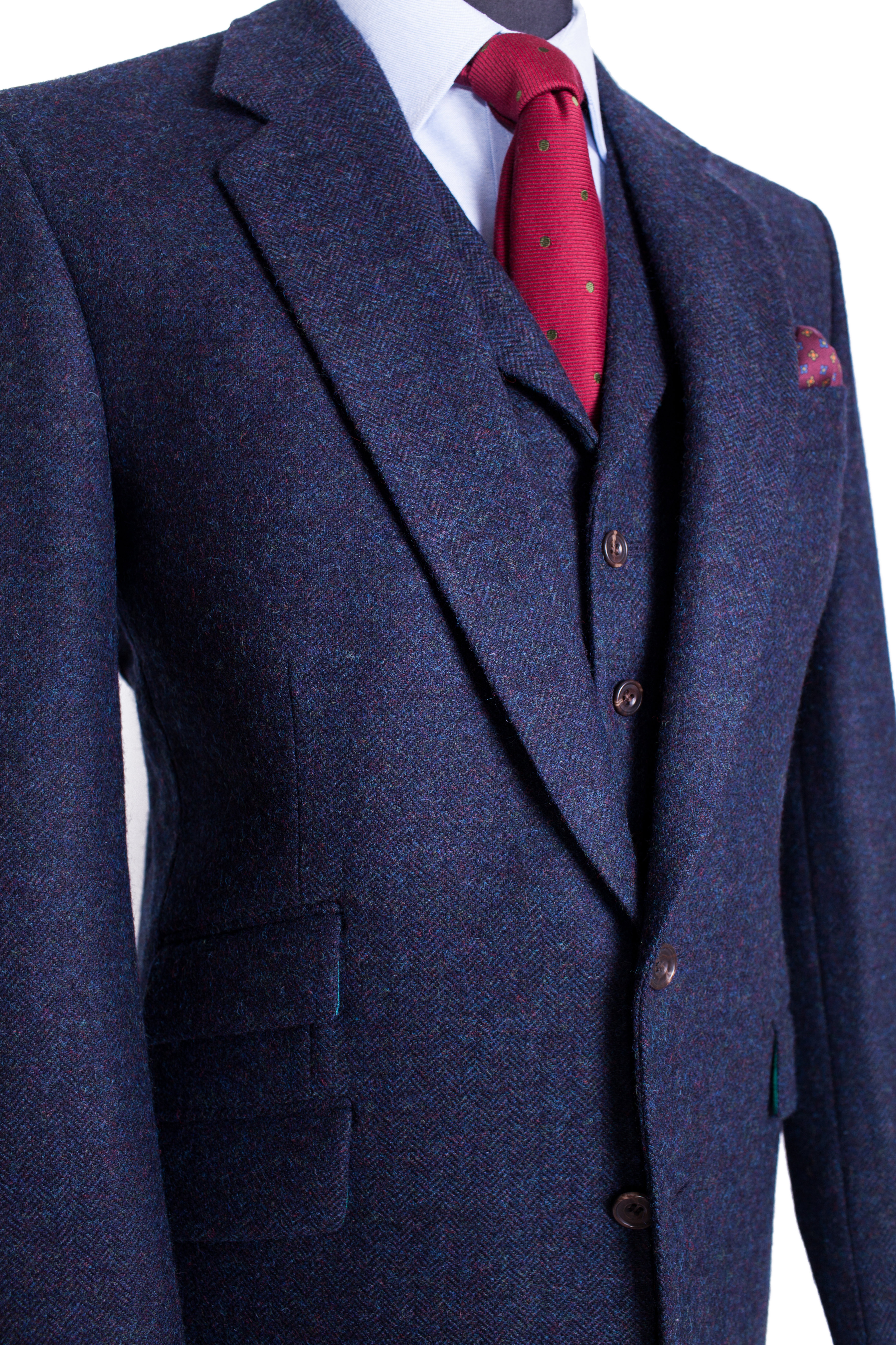 Stewart Christie Co. Edinburgh Three Piece Tweed Suit