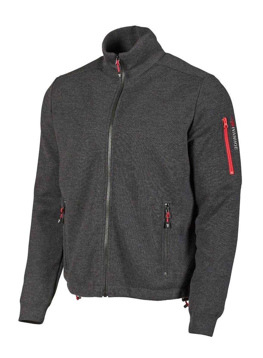 Ivanhoe - Hadar Full Zip Windbreaker, Colour: Graphite Marl, Size: S, Style: Windbreaker