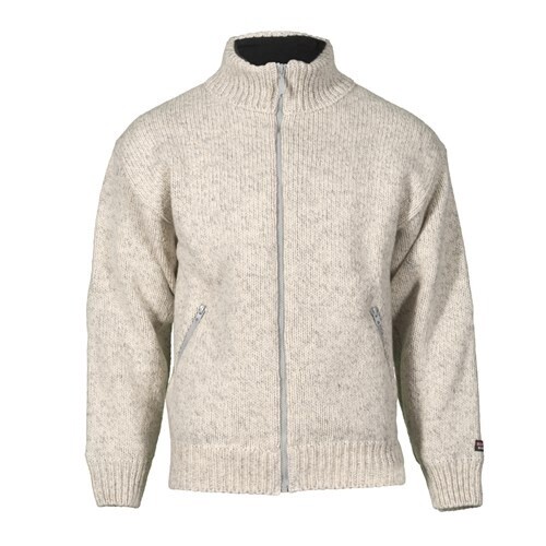 Bråtens - Full Zip Jacket - Lined, Colour: Natural, Size: XS, Style: Lined