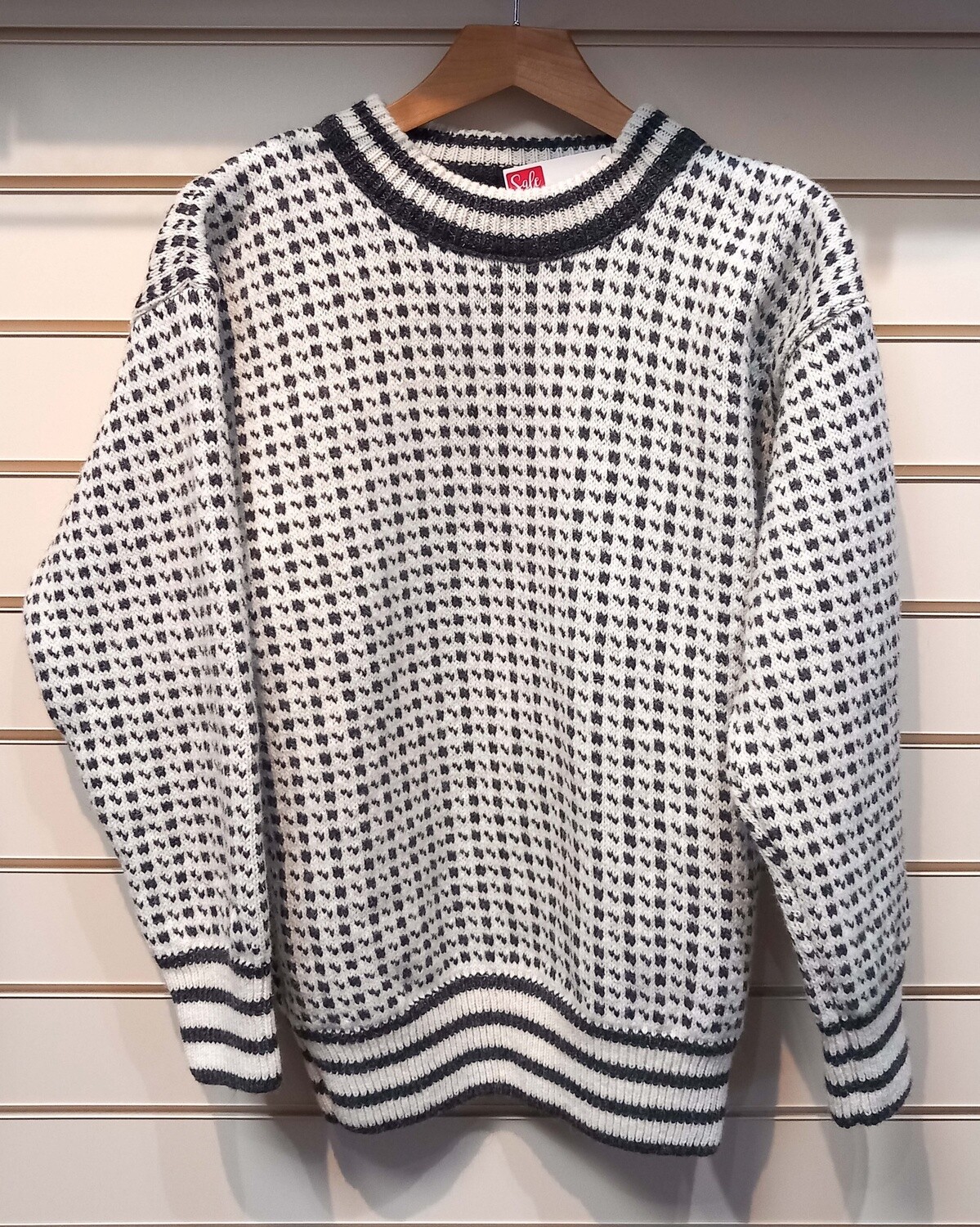 SALE - Norwool - Islender Crew Neck (98-102CN), Colour: Off White (151), Size: XXS, Style: Crew Neck