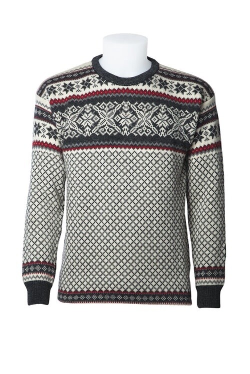 Norlender - Osterøy Nordic (341), Colour: Off White, Size: S, Style: Crew Neck