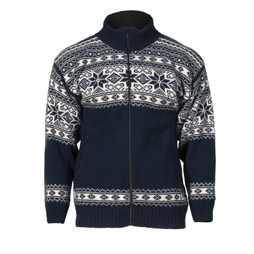 Bråtens - Snøstjerne Full Zip - Lined, Colour: Navy, Size: XS, Style: Lined