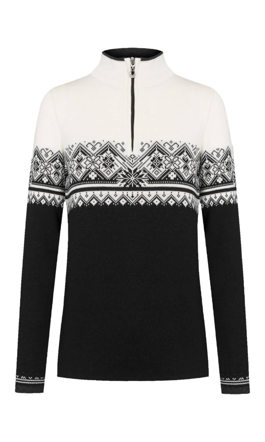 Dale of Norway - Moritz Half Zip (Ladies), Colour: Black/White (K), Size: S, Style: Half Zip