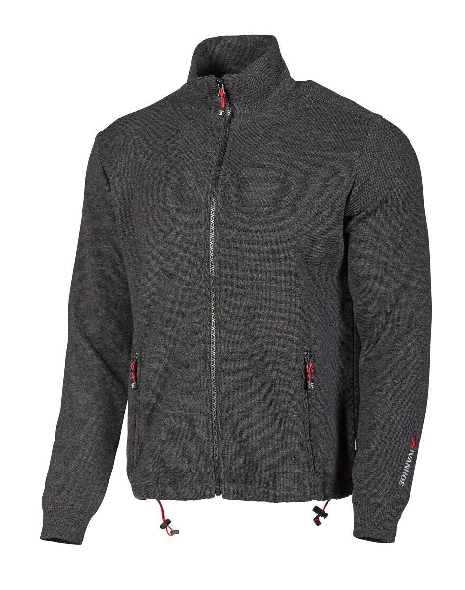 Ivanhoe - Hadar Jacket (Mens), Colour: Graphite Marl, Size: S, Style: Full Zip