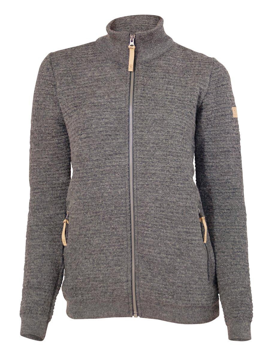 Ivanhoe - Morel Jacket (Ladies), Colour: Grey, Size: 36, Style: Full Zip