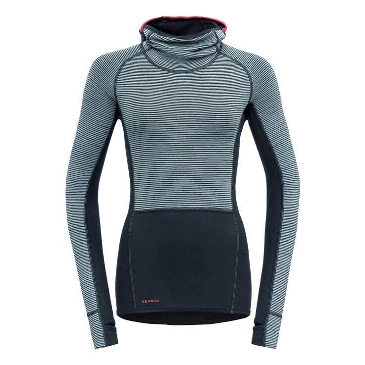 Devold - Tuvegga Hood (Ladies) - 250 g/m2, Colour: Cameo, Size: XS, Style: Base Layer
