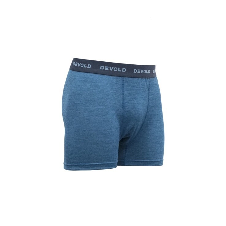 Devold - Breeze Boxers (Mens) - 150g/m2, Colour: Blue Melange, Size: S, Style: Base Layer