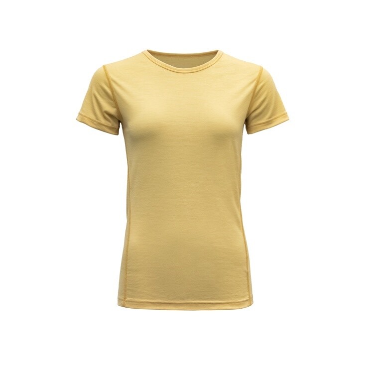 Devold - Breeze T-Shirt (Ladies) - 150g/m2, Colour: Honey, Size: XS, Style: Base Layer