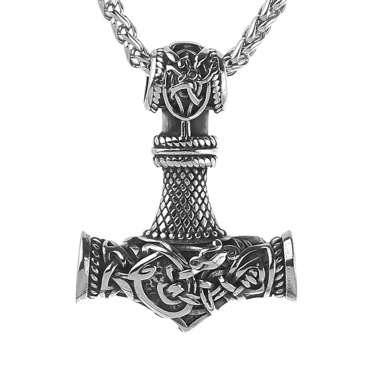 Viking Necklace - Various, Style: Hammer - Celtic Knots