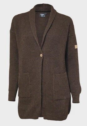 SALE - Ivanhoe - Daisy - Undyed Wool (Ladies), Colour: Coffee Bean, Size: 36, Style: Button Jacket