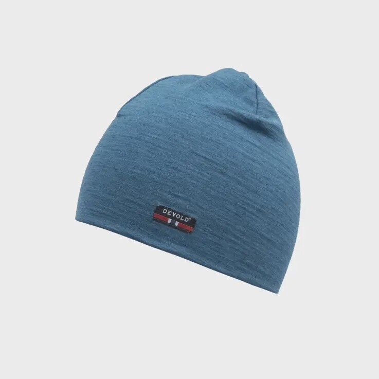 Devold - Breeze Beanie - 150g/m2, Colour: Blue, Size: One, Style: Hat