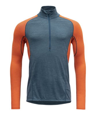 Running Zip Neck (Mens) - 130 g/m2