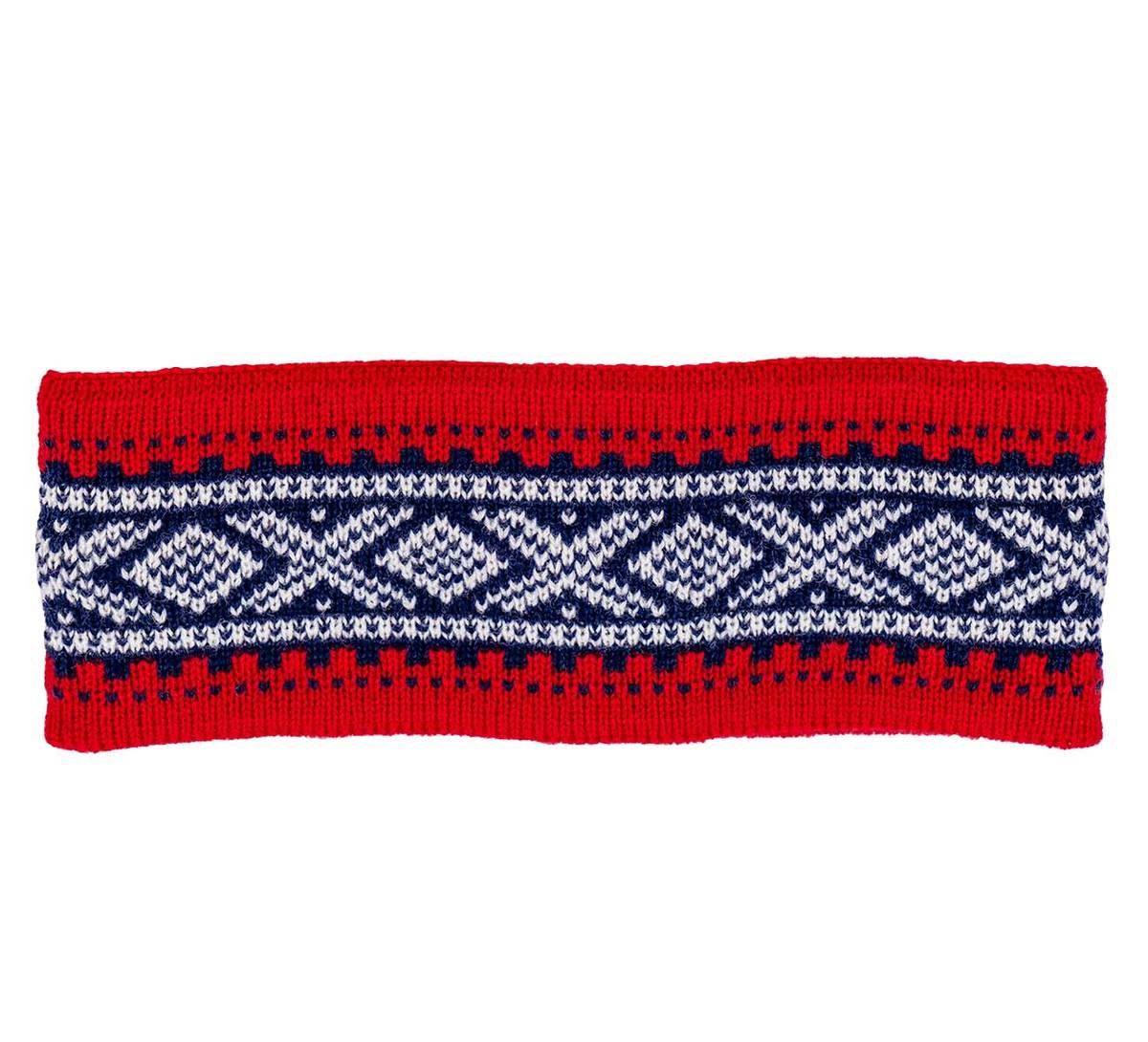 Marius Headband, Colour: Red/Blue