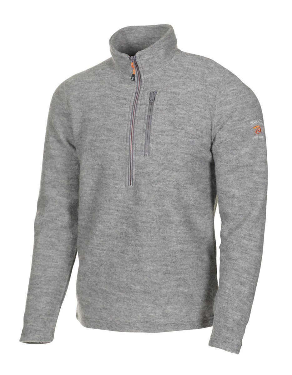 Ivanhoe - Trille Half Zip (Mens), Colour: Grey, Size: S, Style: Half Zip