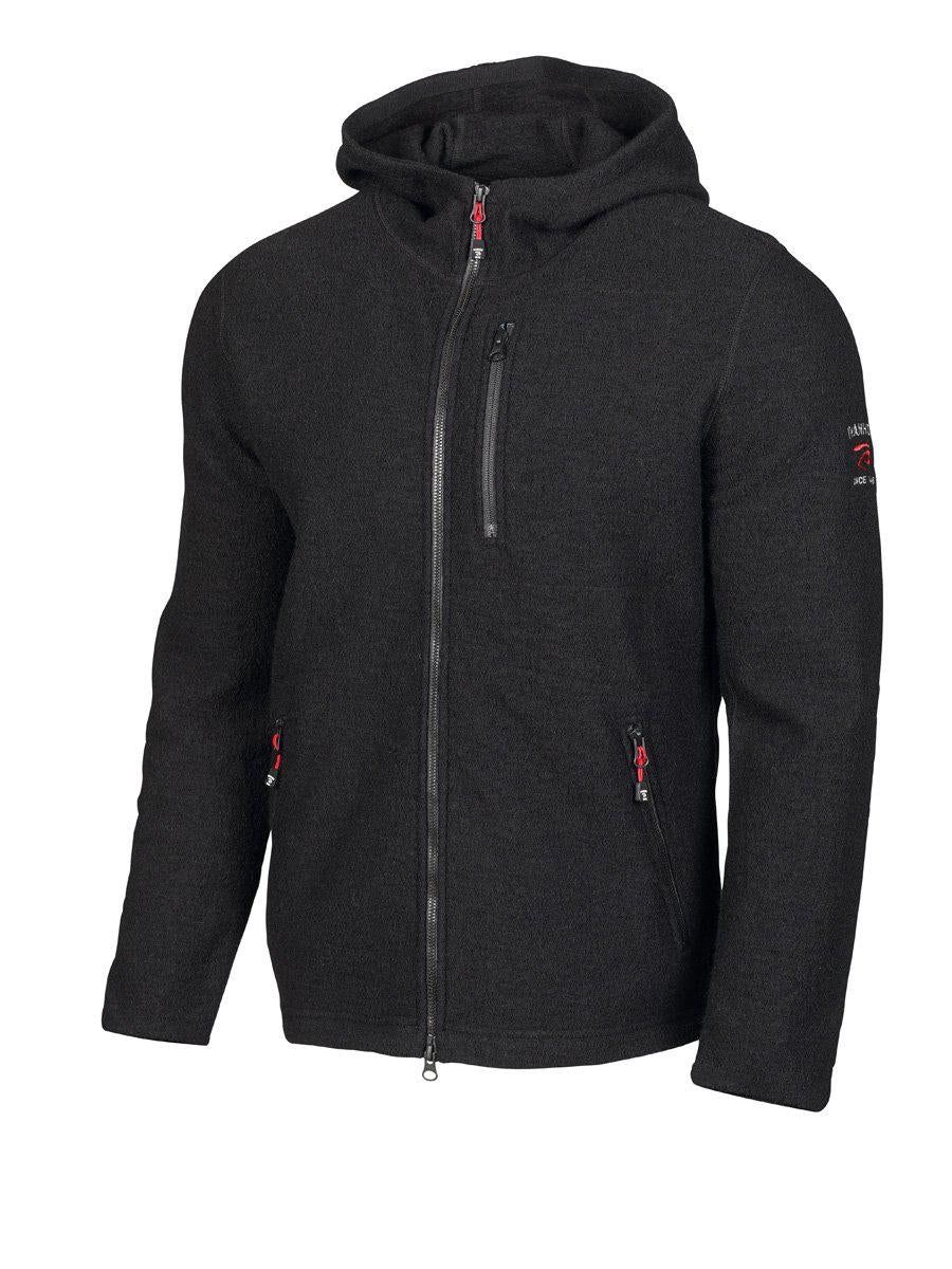 Ivanhoe - Titus Hood (Mens), Colour: Black, Size: S, Style: Full Zip