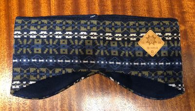 (C184) Merino Pattern Headband Kama