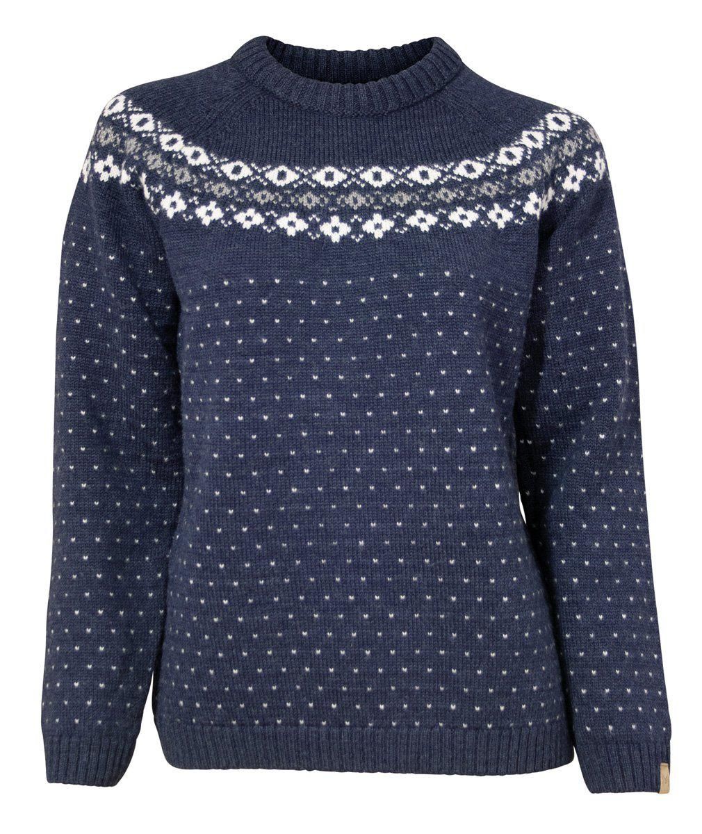 Sire Crew Neck (Ladies), Colour: Light Navy, Size: 36