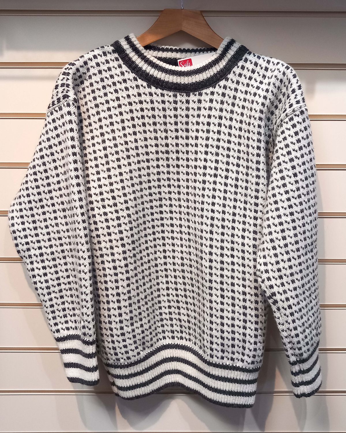 Norwool - Islender Crew Neck (102CN), Colour: Off White (151), Size: XXS, Style: Crew Neck