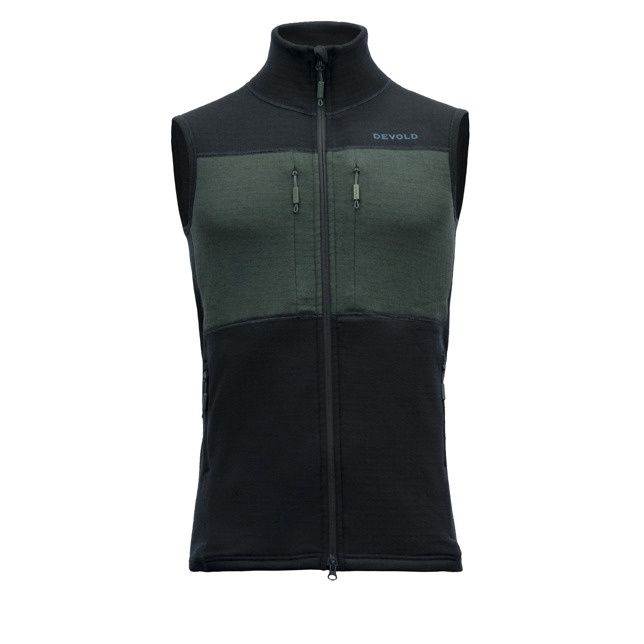 Devold - Egga Grid Vest (Mens), Colour: Ink/Woods, Size: S, Style: Vest/Gilet