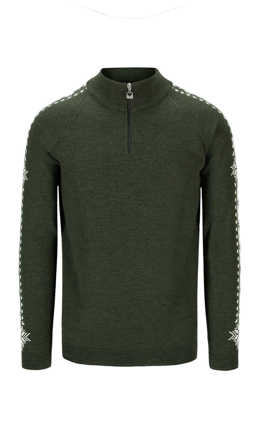 Dale of Norway - Geilo Half Zip (Mens), Colour: Green (N), Size: S, Style: Half Zip