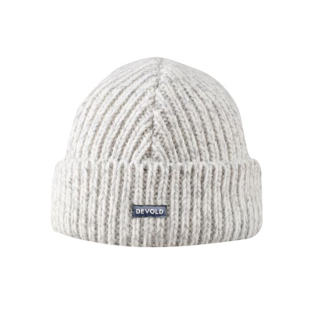 Devold - Nansen Beanie, Colour: Grey Melange, Size: One, Style: Hat
