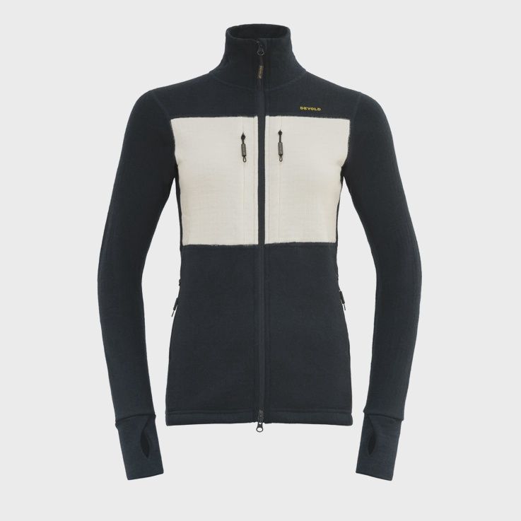 Devold - Egga Grid Jacket (Ladies), Colour: Ink/Off White, Size: XS, Style: Full Zip