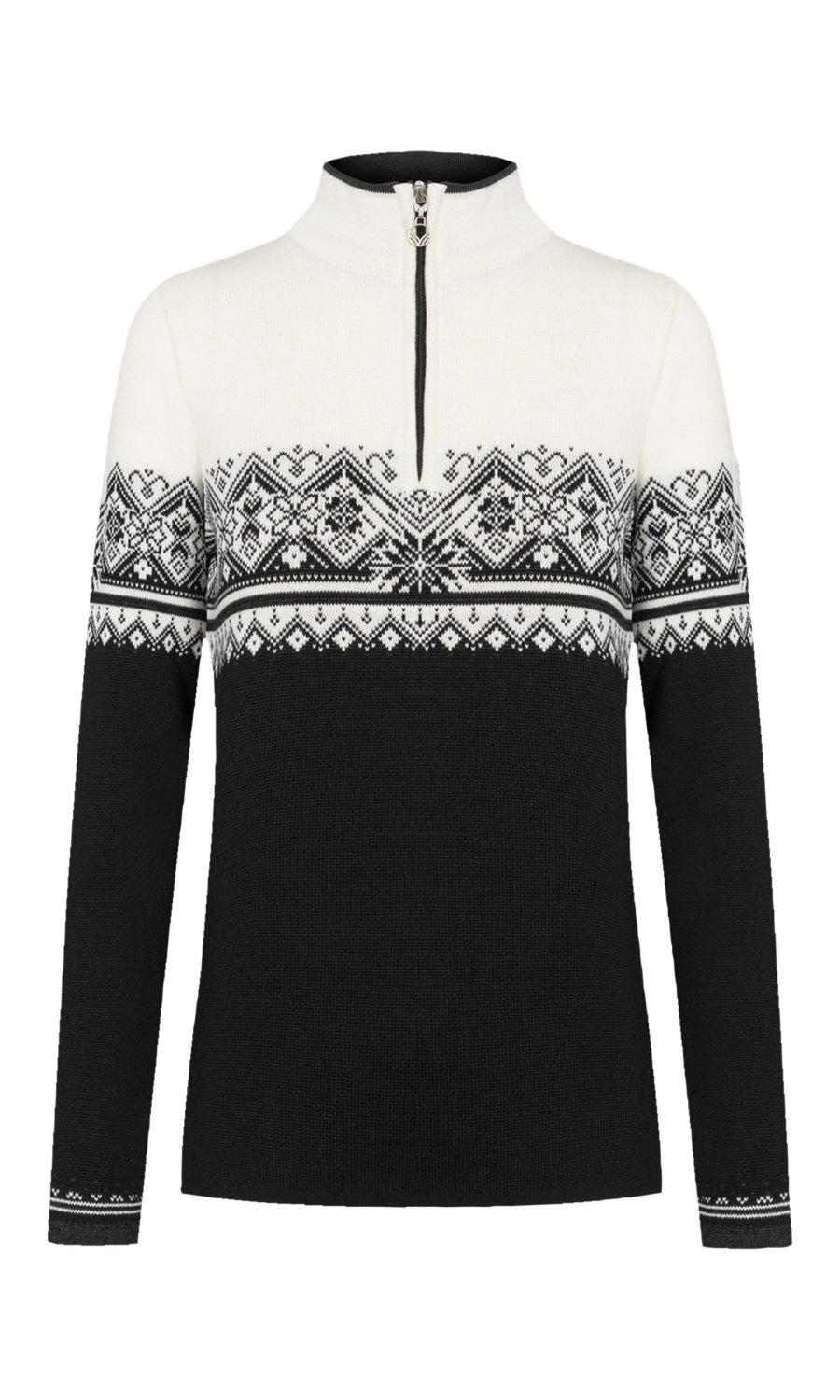 Dale of Norway - Moritz Half Zip (Ladies), Colour: Black/White (K), Size: S, Style: Half Zip