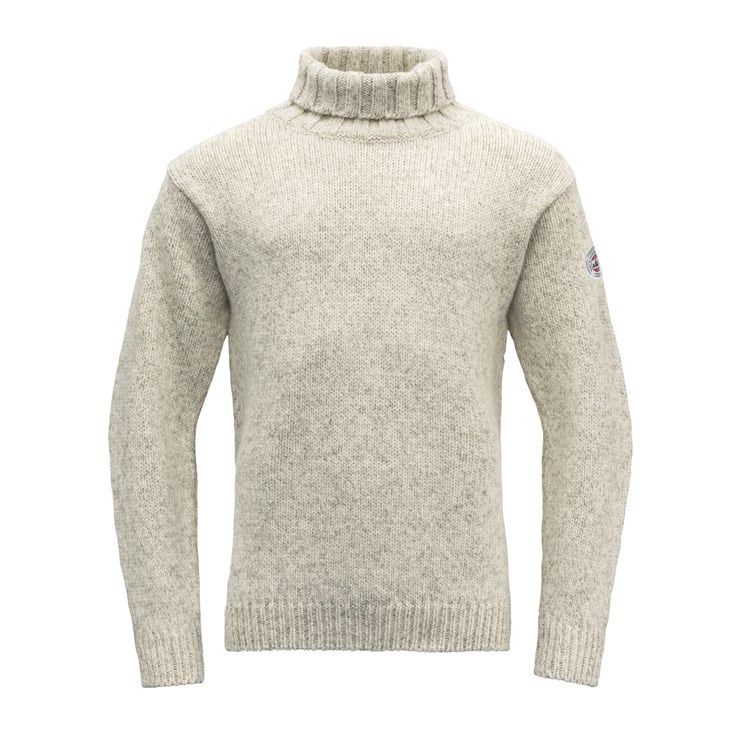 Devold - Nansen High Neck, Colour: Grey Melange, Size: XS, Style: High Neck