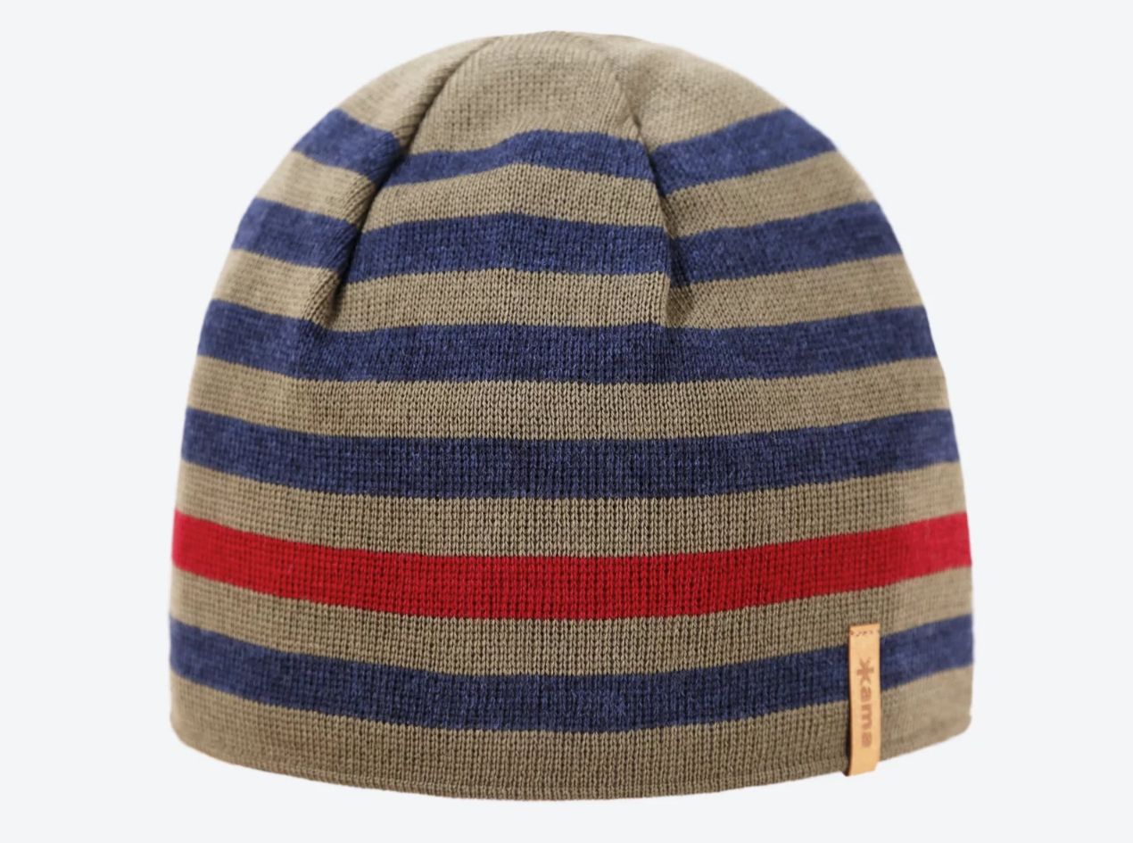 (A162) Merino Beanie Kama, Colour: 106 Dark Green, Size: One, Style: Hat