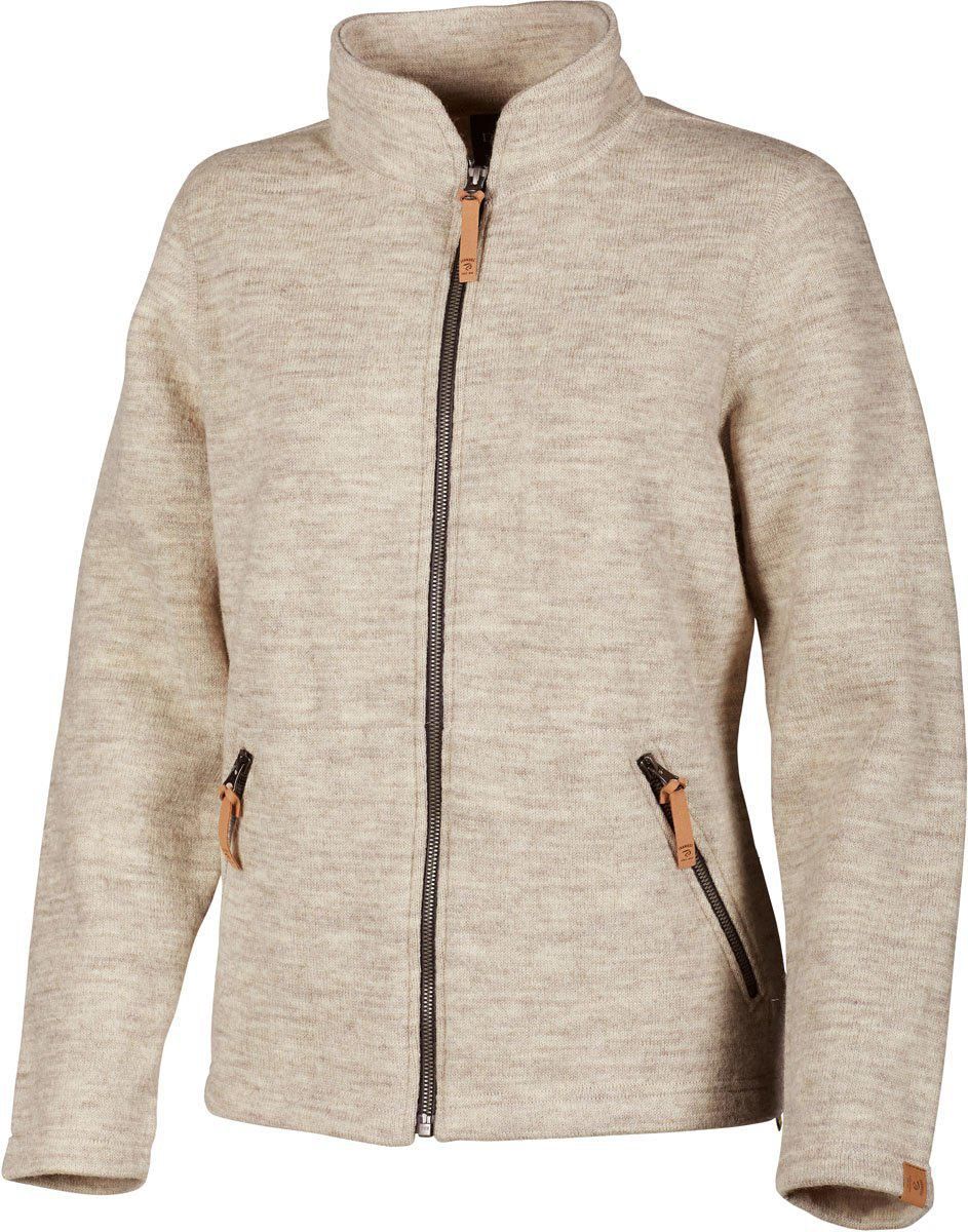 Ivanhoe - Twig Undyed Wool Jacket (Ladies), Colour: Birch, Size: 36, Style: Full Zip