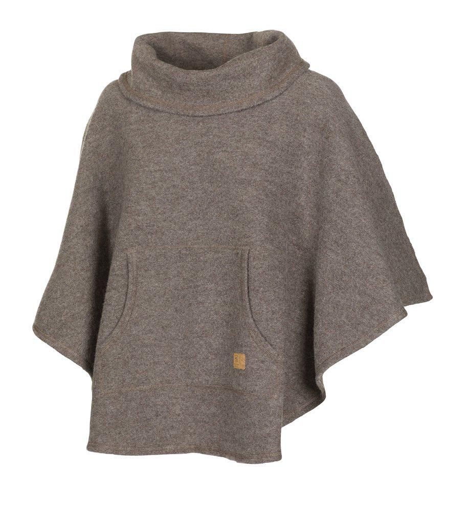 Ivanhoe - Humla Poncho, Colour: Nutmeg, Size: One, Style: Poncho