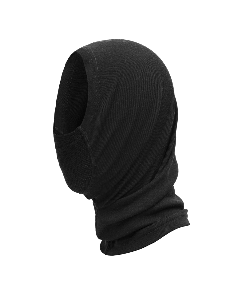 Devold - Wool Mesh Headover 190gm/2, Colour: Caviar, Size: One, Style: Neckwarmer