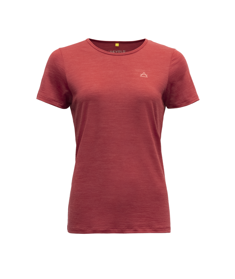 Devold - Valldal T-Shirt (Ladies), Colour: Beauty, Size: XS, Style: Base Layer