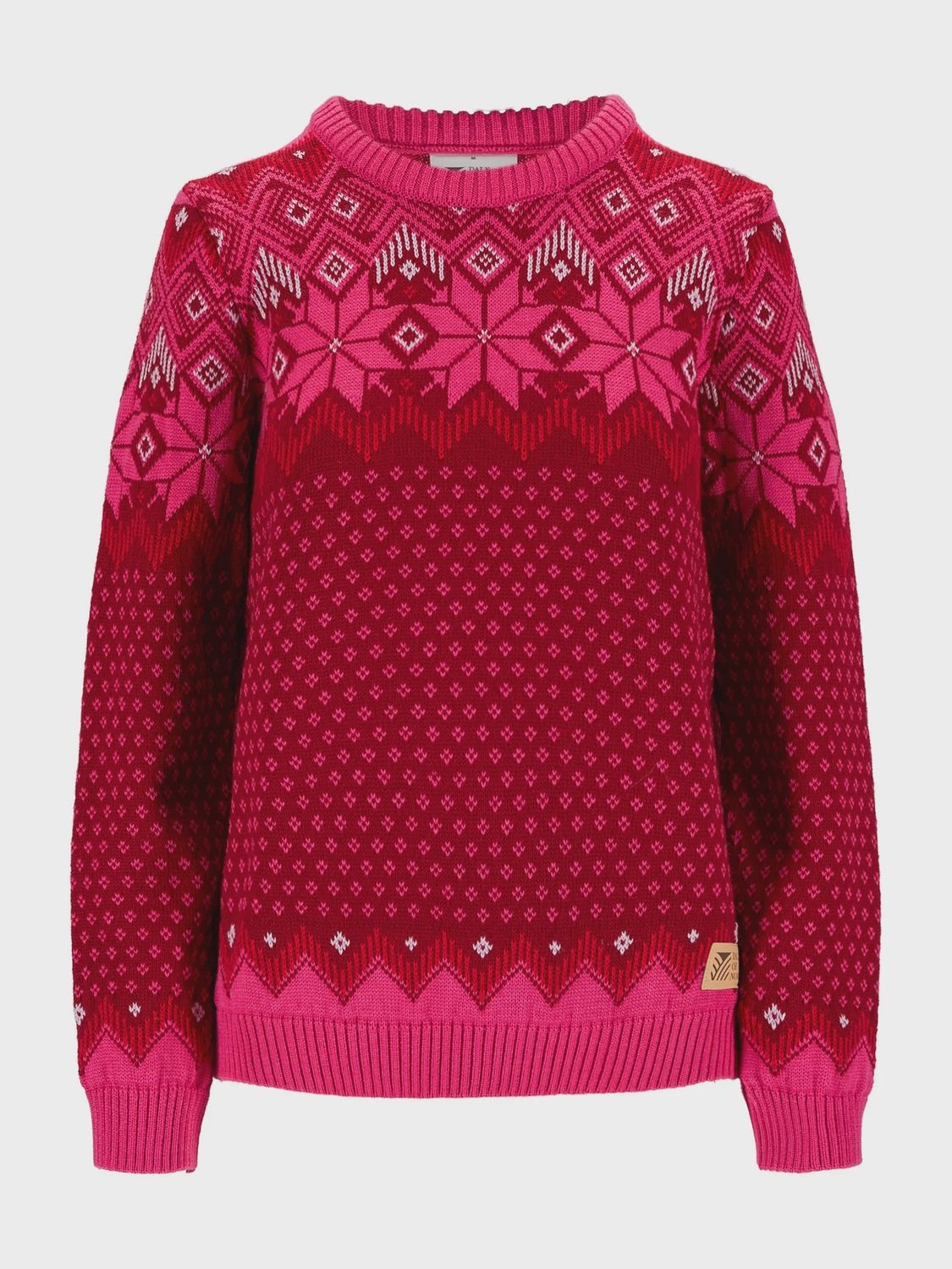 Dale of Norway - Vilja (Ladies), Colour: Pink (I01), Size: XS, Style: Crew Neck